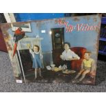 Vintage tin plate 'McVities' advertising sign