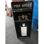 Black E.R. GPO postbox