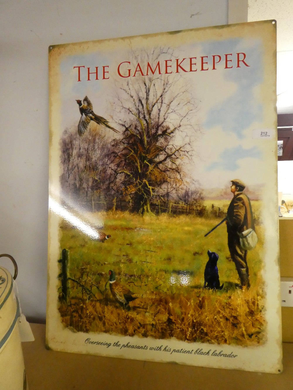 Game keepers sign
