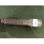 Engraved telescope