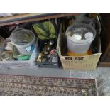 A large quantity of sundry items to include plush toys, glass, ceramics, metalware etc.