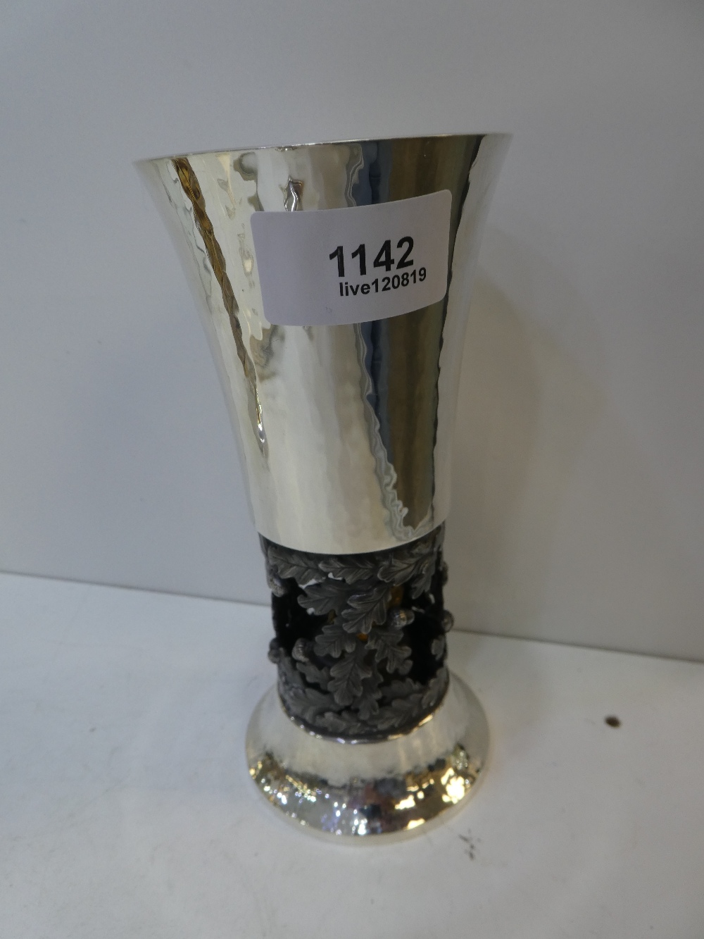 Silver New For Goblet limited edition of 500 commissioned by The New For Ninth Centenary Trust to