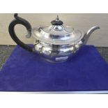 Tea pot, silver ,London 1906 A/F, total 19.5 troy oz