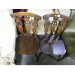 Set of 6 Ercol dining chairs