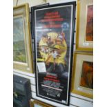 Bruce Lee ' Game of Death' an original film poster for the film, bought in a London auction house in