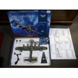 A Corgi Avro Lancaster model aeroplane, Scale 1;72