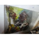 A quantity of unframed watercolours, prints etc