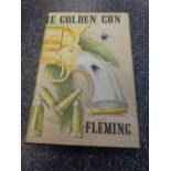 Hardback edition 'The Man with The Golden Gun' by Ian Fleming, first published 1965, by Glidrose