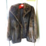 A short length Mink fur coat