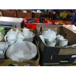 2 Boxes of Royal Norfolk dinnerware