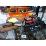 A small collection of Hornby 'OO' guage locomotives and rolling stock, some boxed