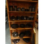 A large collection of Denby tea and dinnerware