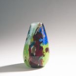 Fratelli Toso (zugeschrieben)Vase, um 1950Tropfenförmig. H. 17 cm. Überfangglas, farblos mit