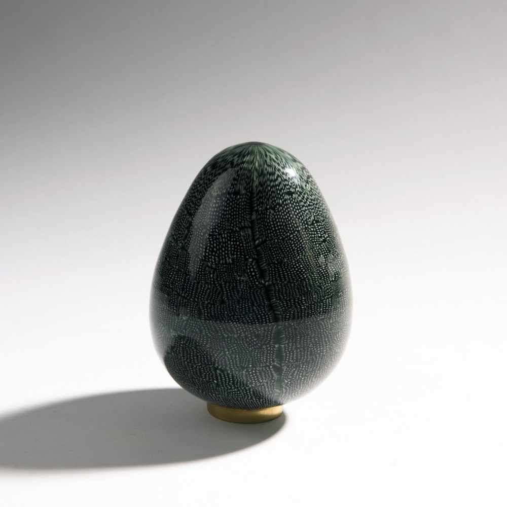 Ludovico Diaz de Santillana Briefbeschwerer 'A puntini murrine', um 1963H. 16 cm (mit Sockel).