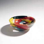 Dino MartensSchale 'Oriente', 1952H. 5,6 cm; Ø 17,4 cm. Ausführung: Aureliano Toso. Überfangglas,