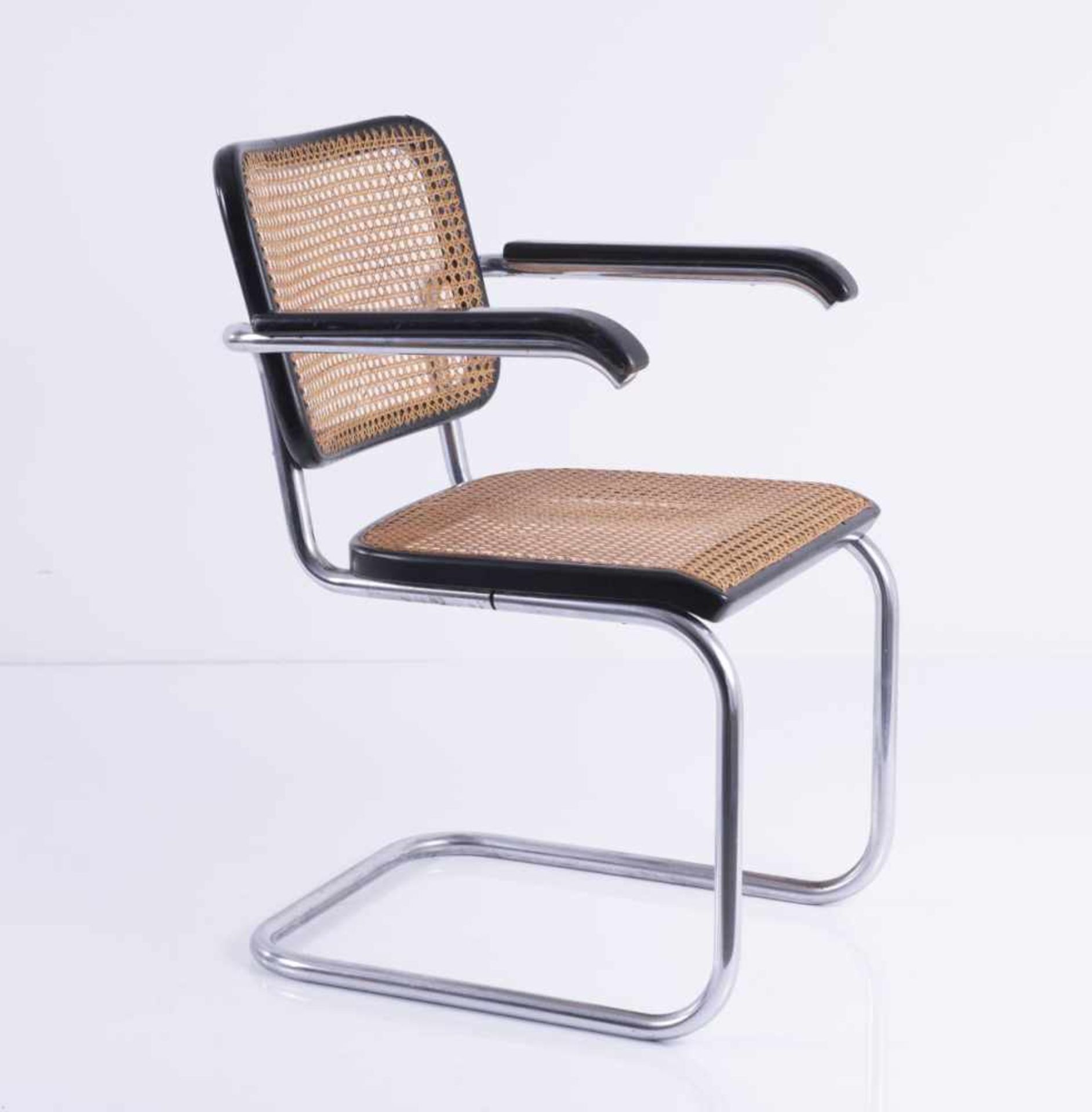 Marcel Breuer, Armlehnstuhl 'B 64 - Cesca', 1928Armlehnstuhl 'B 64 - Cesca', 1928H. 79 x 58,5 x 59 - Bild 6 aus 13