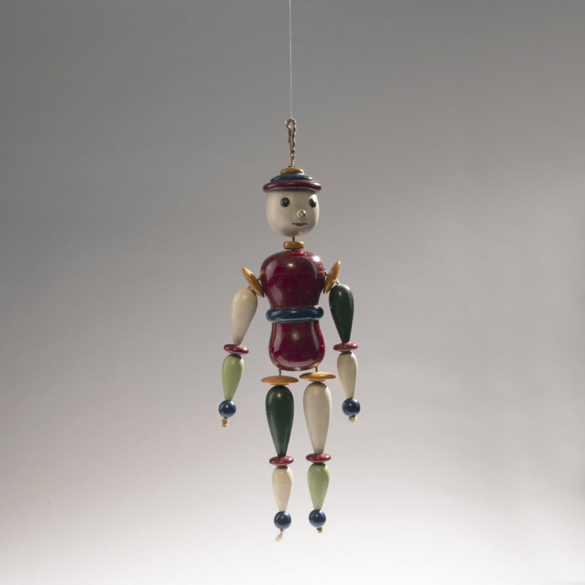 Oskar Schlemmer, Gliederpuppe, 1922 Gliederpuppe, 1922 H. 37,5 x 37,5 x 6,5 cm. Josef Hartwig. Holz, - Bild 4 aus 19