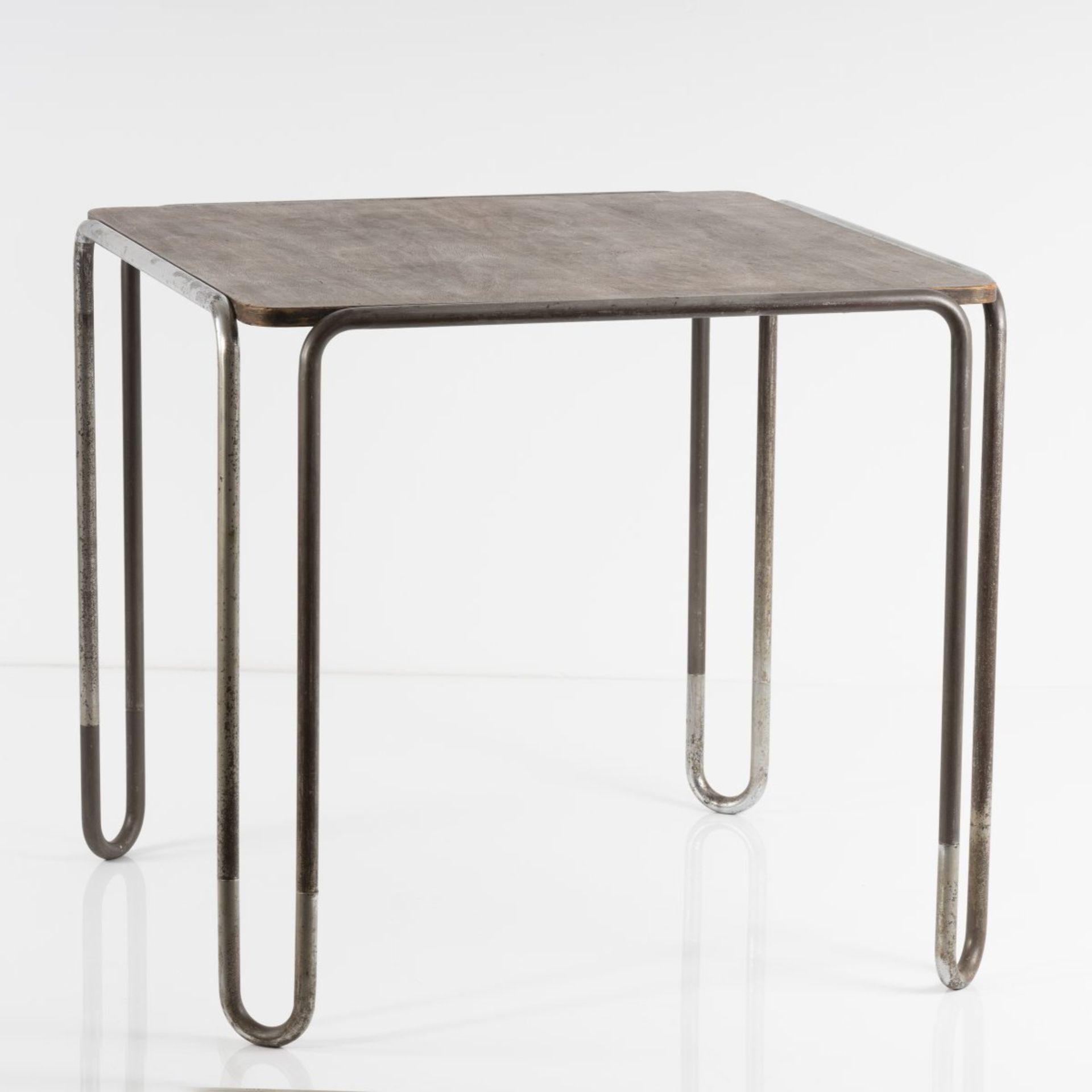 Marcel Breuer , Tisch 'B 10', 1927 Tisch 'B 10', 1927 H. 67,5 x 74 x 74,5 cm; Rohr Ø 2 cm.Thonet, - Bild 7 aus 7