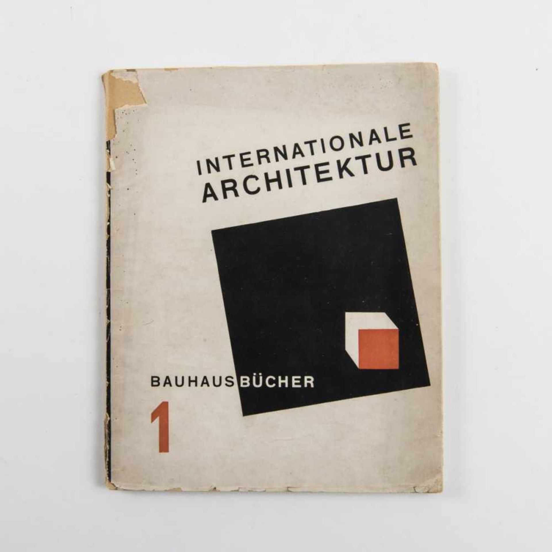 Walter Gropius (Hrsg.), Bauhausbücher 1. Internationale Architektur, 1925Bauhausbücher 1.