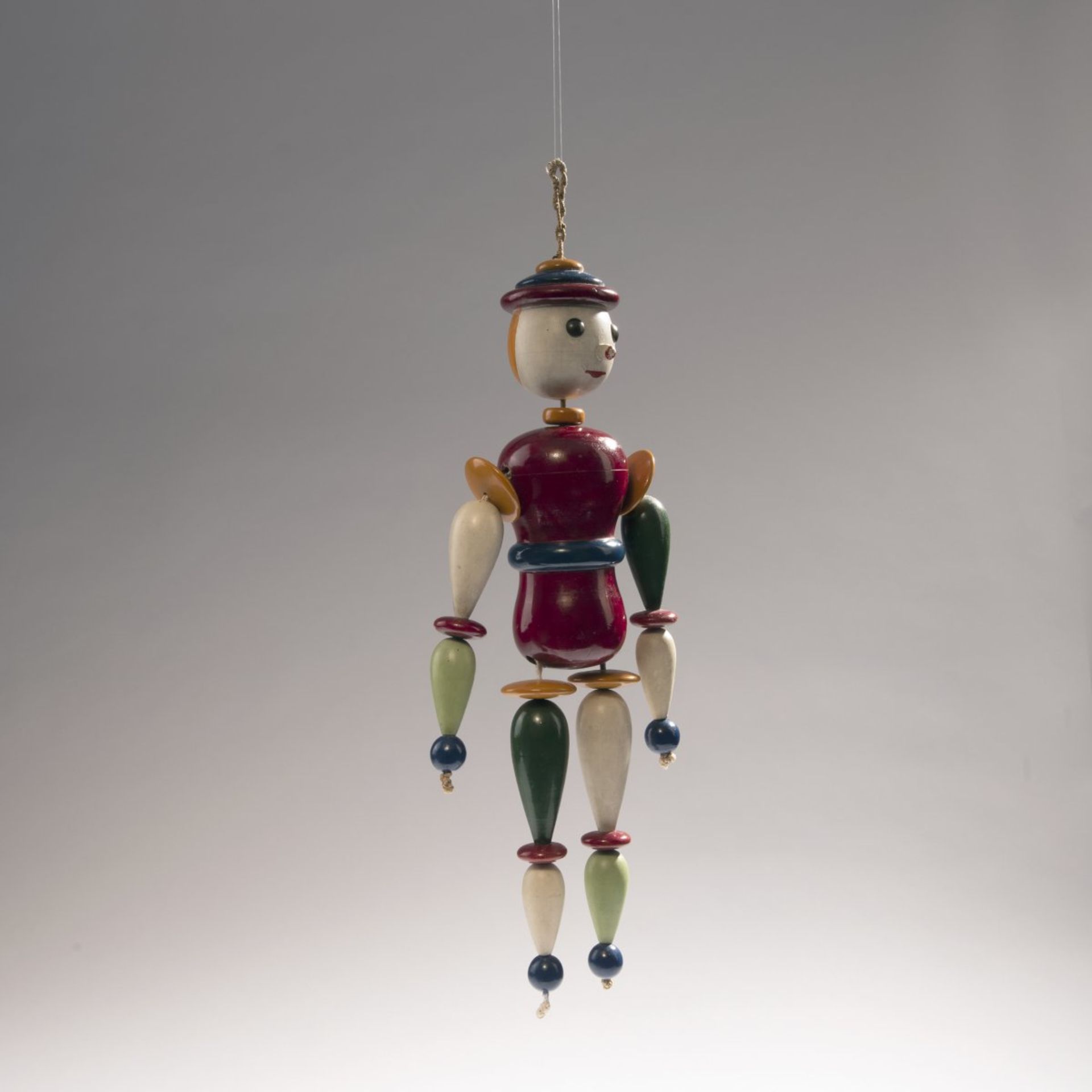 Oskar Schlemmer, Gliederpuppe, 1922 Gliederpuppe, 1922 H. 37,5 x 37,5 x 6,5 cm. Josef Hartwig. Holz,