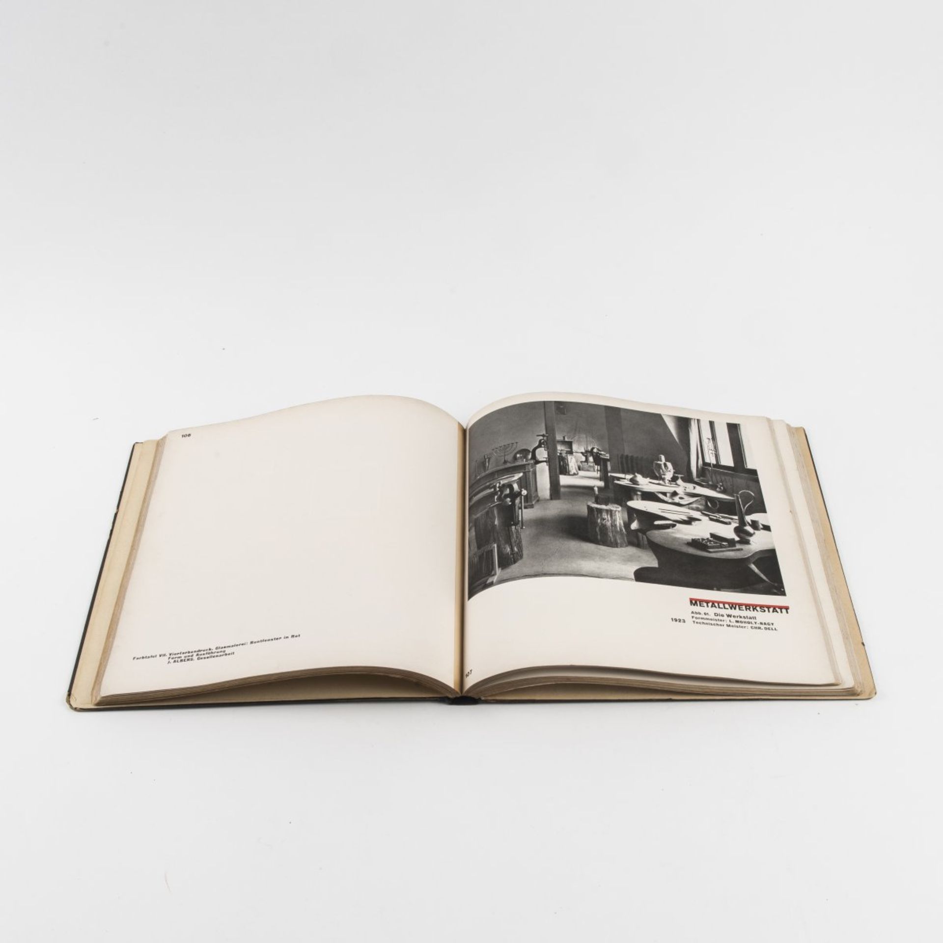 Herbert Bayer; László Moholy-Nagy, Katalog 'Staatliches Bauhaus in Weimar 1919 - 1923' Katalog ' - Bild 4 aus 4