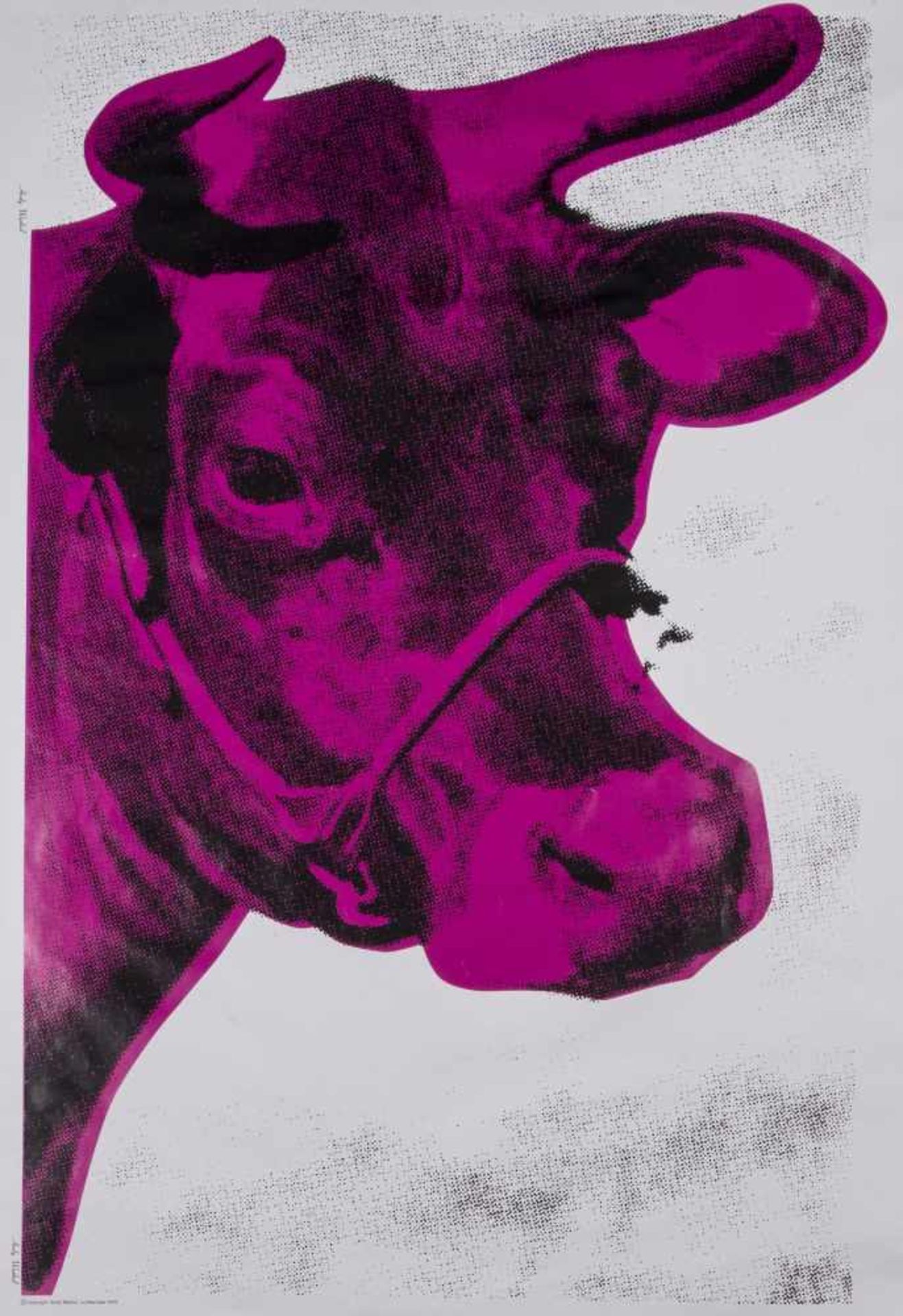 Andy Warhol (Pittsburgh 1928 - 1987 New York), 'Cow' (Wallpaper La Biennale), 1976 'Cow' (