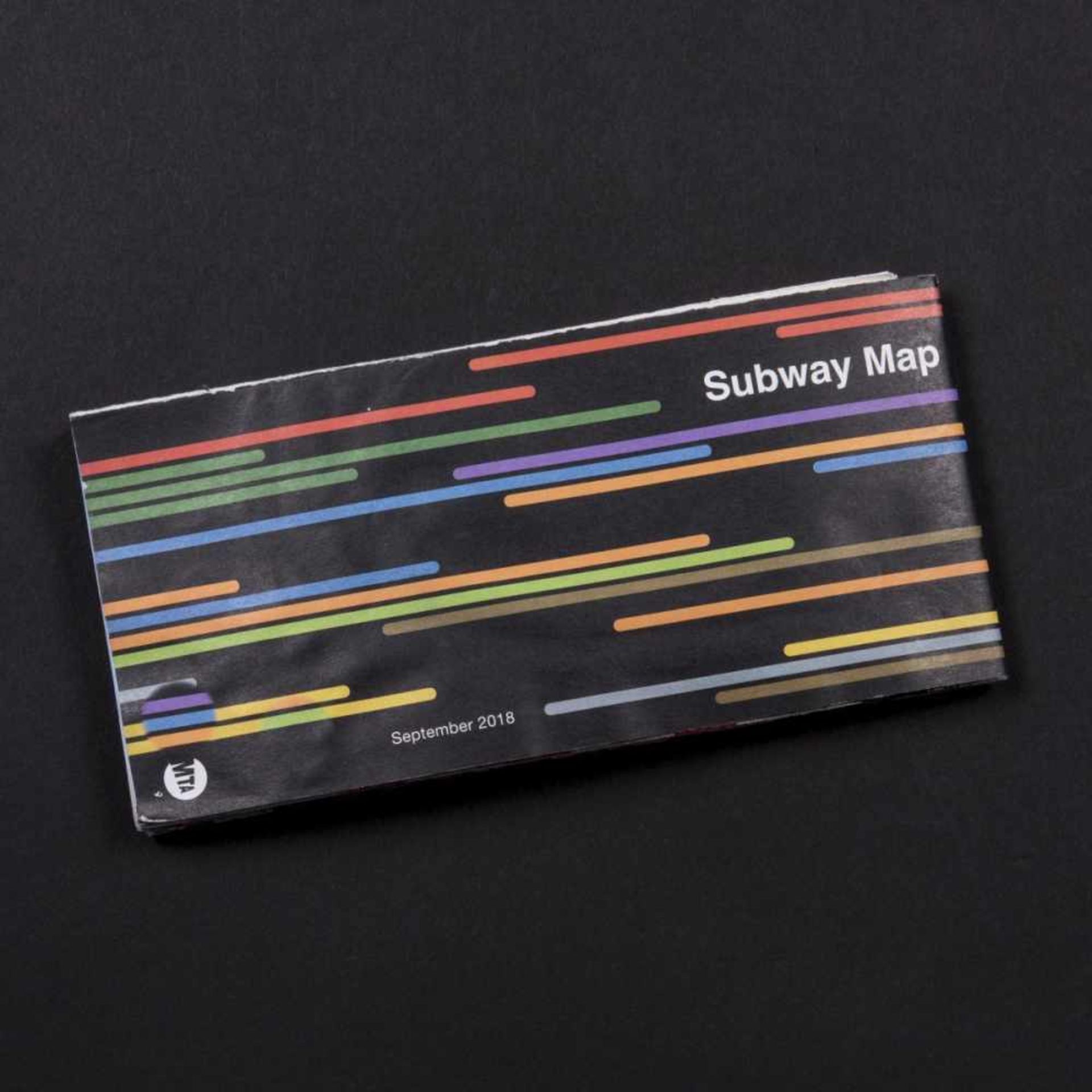 Mark Alequin (Geboren in NYC - lebt ebendort), 'Freiheitsstatue auf NYC Subway Map', 2018'