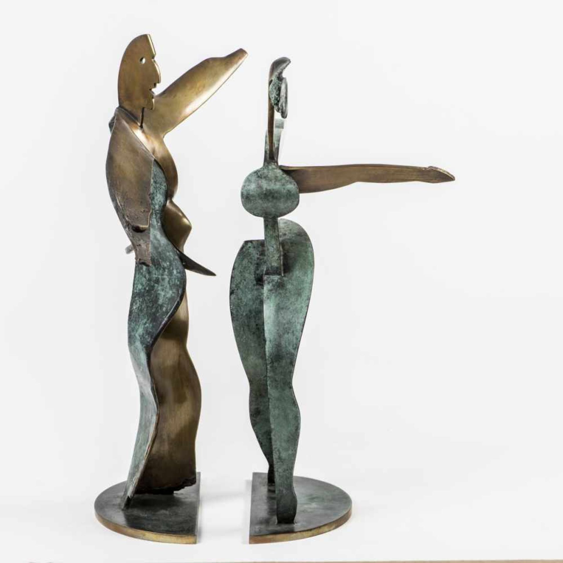 Allen Jones (Southhampton 1937 - lebt in London), 'Dancing Couple', 2002'Dancing Couple', - Bild 7 aus 7