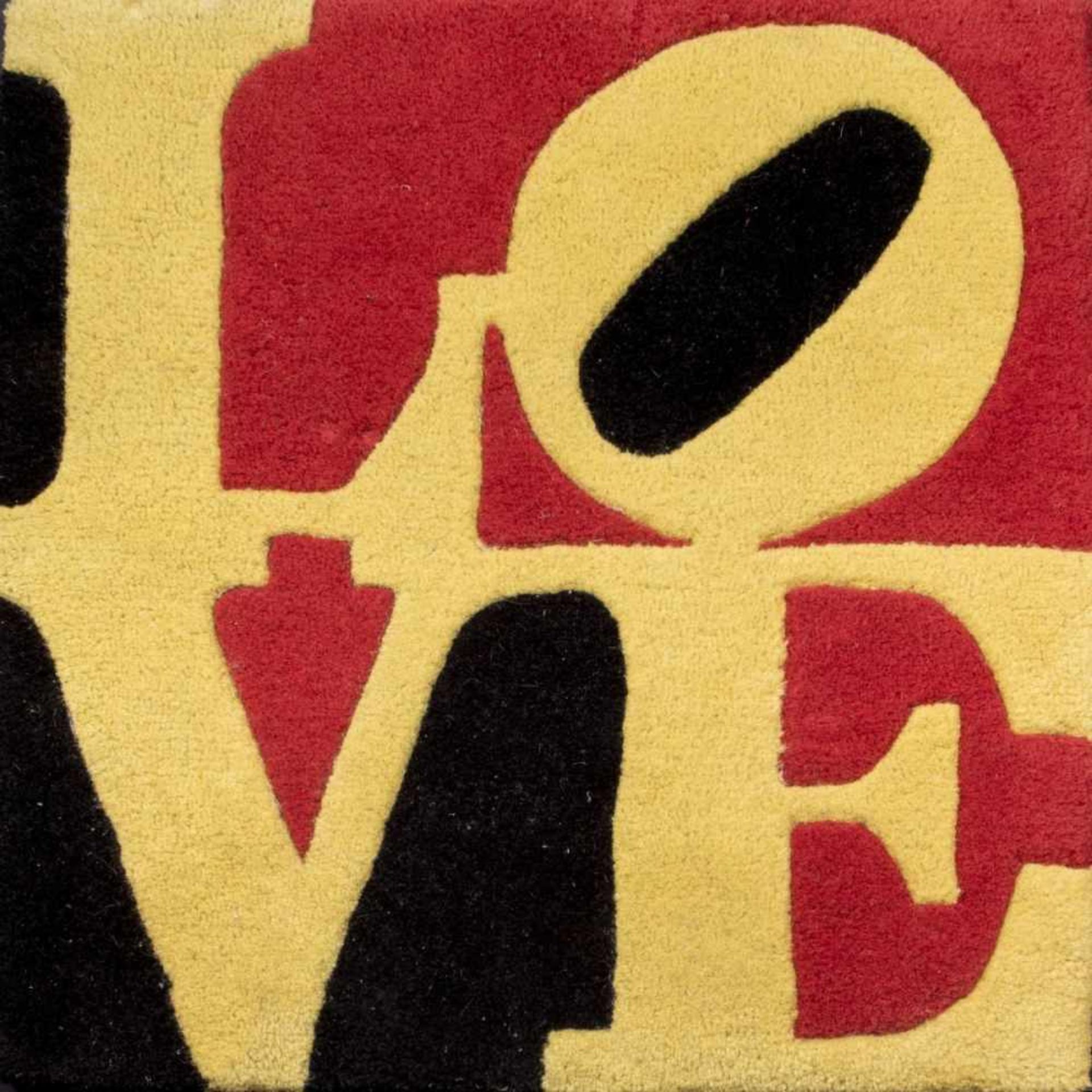 Robert Indiana (New Castle, Indiana 1928), 'Liebe Love', 2005'Liebe Love', 2005Wolle auf