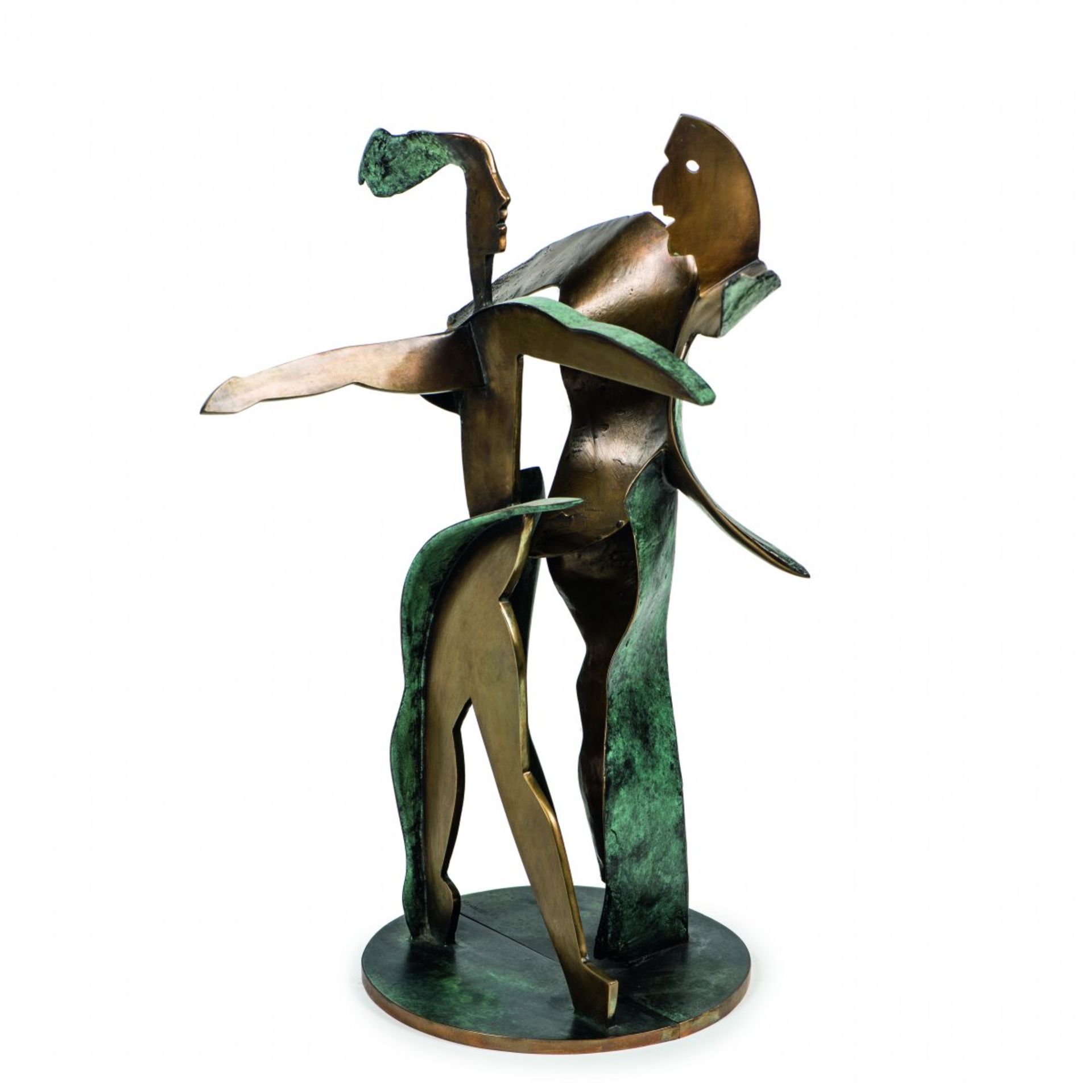 Allen Jones (Southhampton 1937 - lebt in London), 'Dancing Couple', 2002'Dancing Couple',