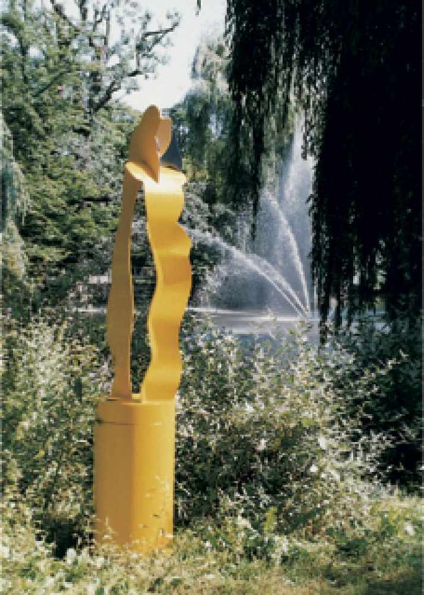 Allen Jones (Southhampton 1937 - lebt in London), 'Yellow Figure', 1996'Yellow Figure', 1996Stahl, - Bild 4 aus 4