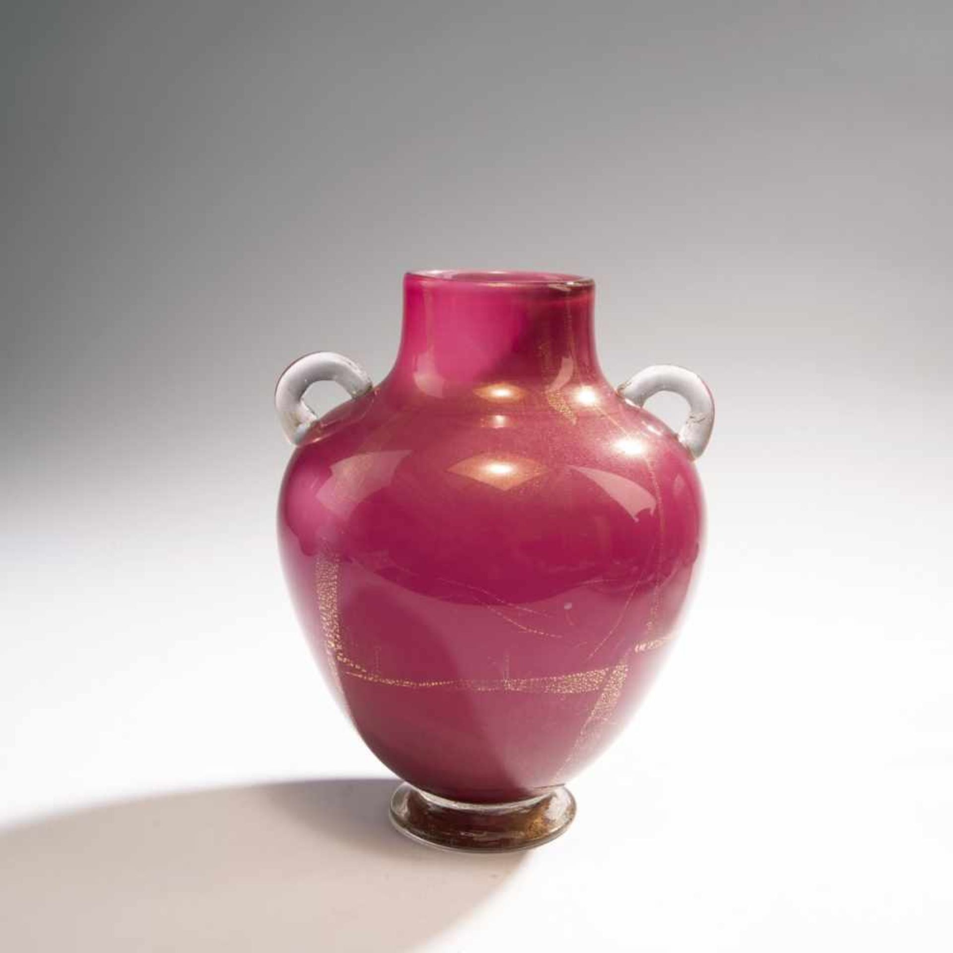 Barovier-Seguso & Ferro, 'Incamiciato oro' vase, 1935-38'Incamiciato oro' vase, 1935-38'