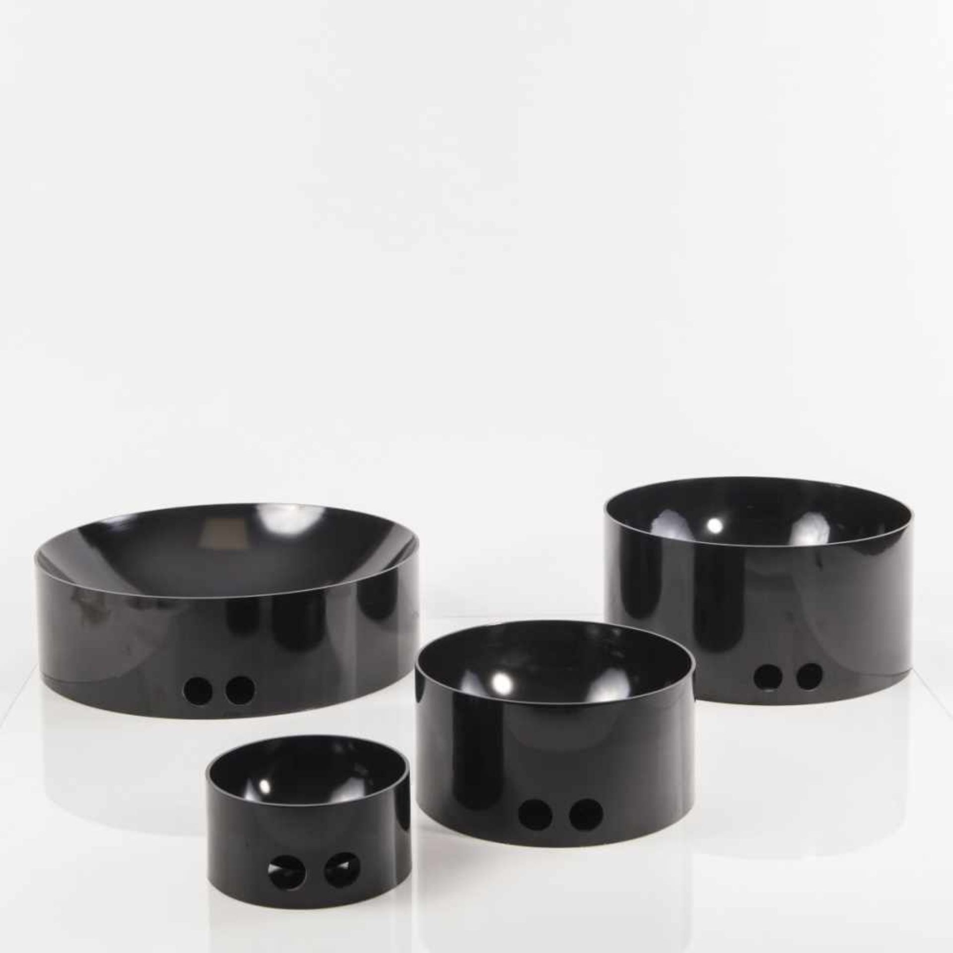 Enzo Mari, Set of four 'Tongareva' bowls, 1969Enzo Mari, Set of four 'Tongareva' bowls, 1969, H. 6 - Bild 2 aus 4