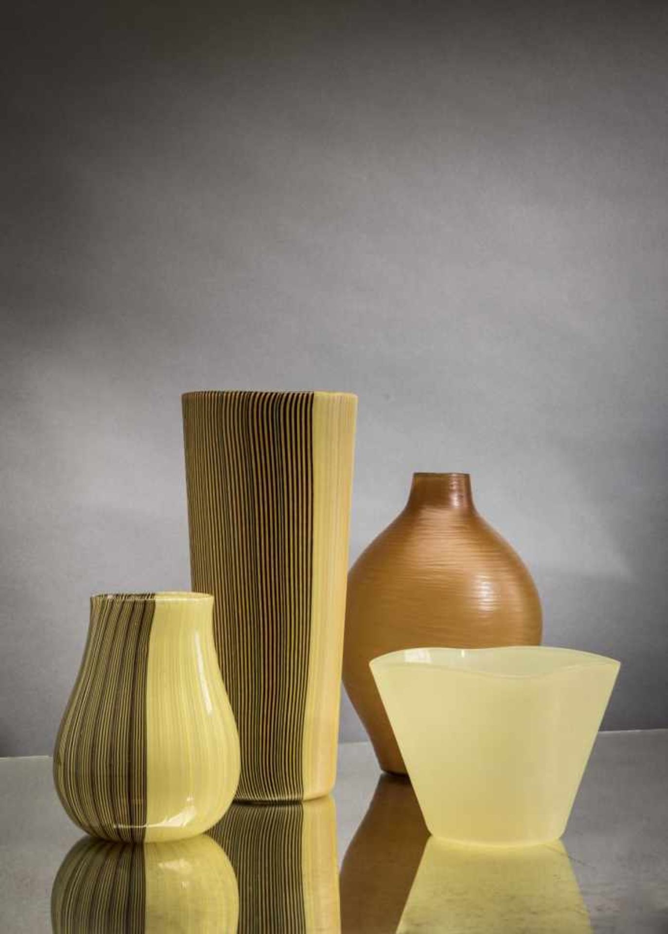 Carlo Scarpa, 'Tessuto bicolore' vase, c. 1945-48'Tessuto bicolore' vase, c. 1945-48Model no. - Bild 5 aus 6