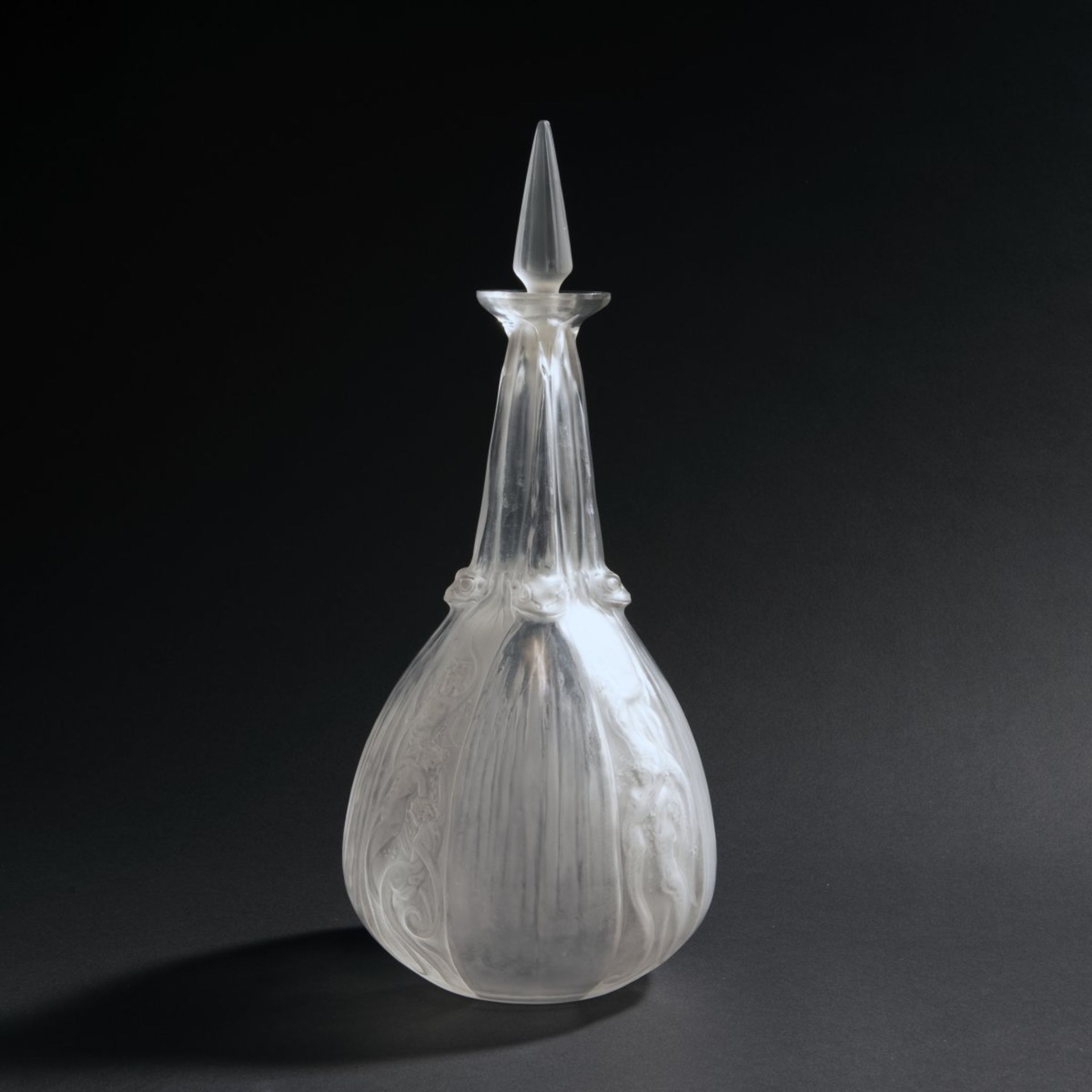 René Lalique, 'Sirènes et Grenouilles' Caraffe, 1911'Sirènes et Grenouilles' Caraffe, 1911H. 39 - Bild 2 aus 4