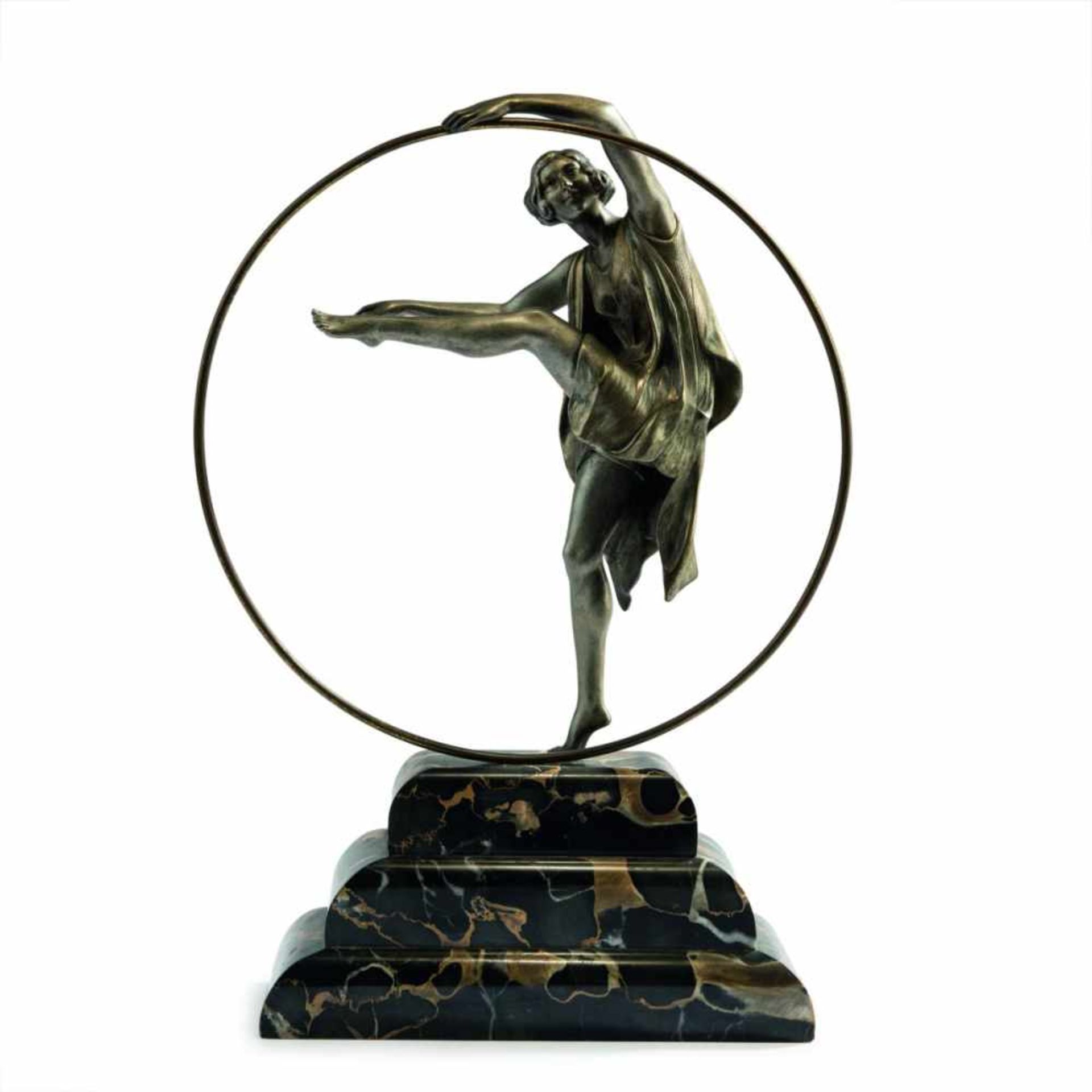 Armand Godard, 'Georgian Dancer', c. 1925'Georgian Dancer', c. 1925H. 43 cm (with base). Cold-