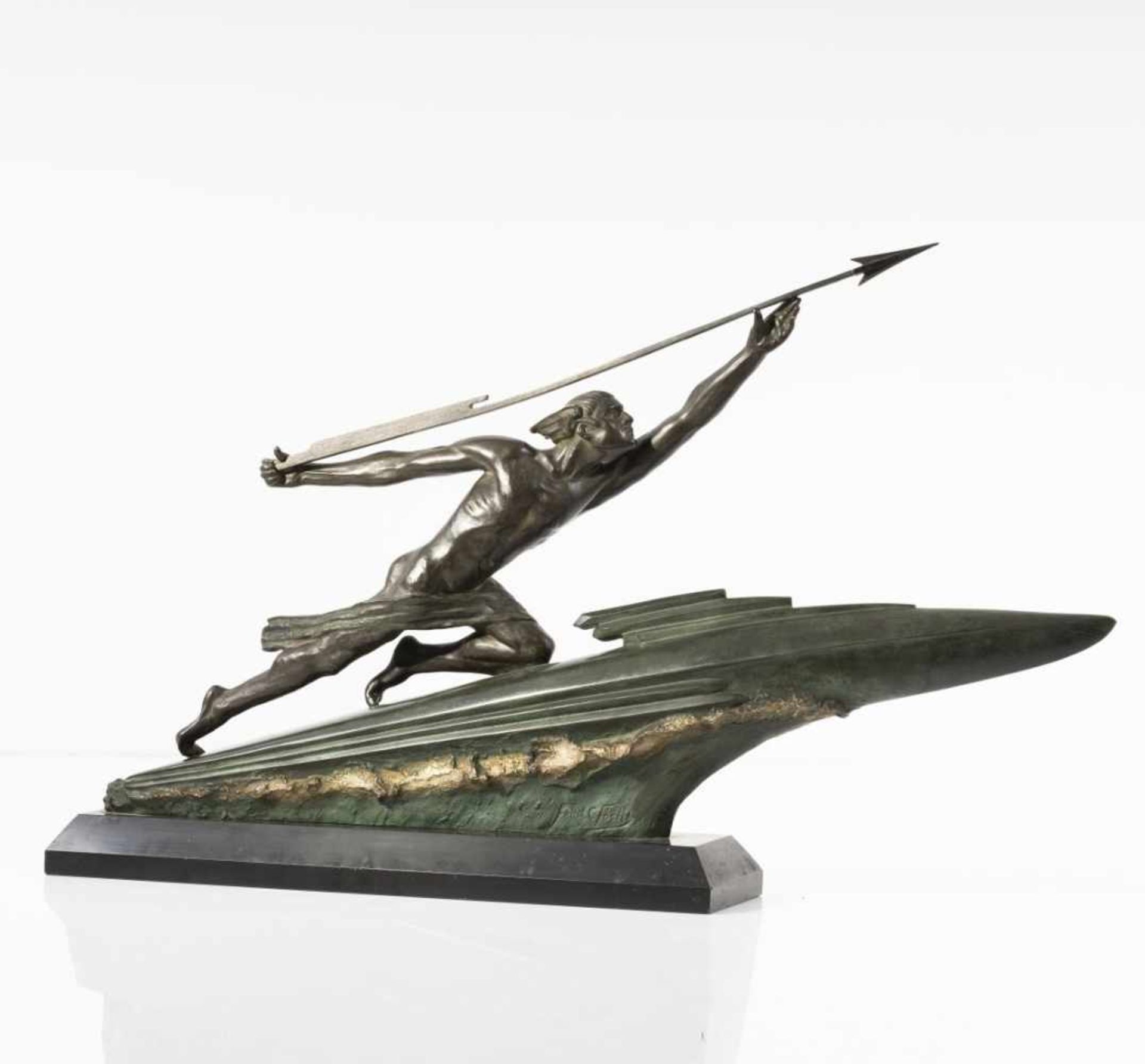 Frédéric Focht, 'La Vitesse', c. 1930'La Vitesse', c. 1930Hermes, covered only with a cloth, about - Bild 2 aus 5