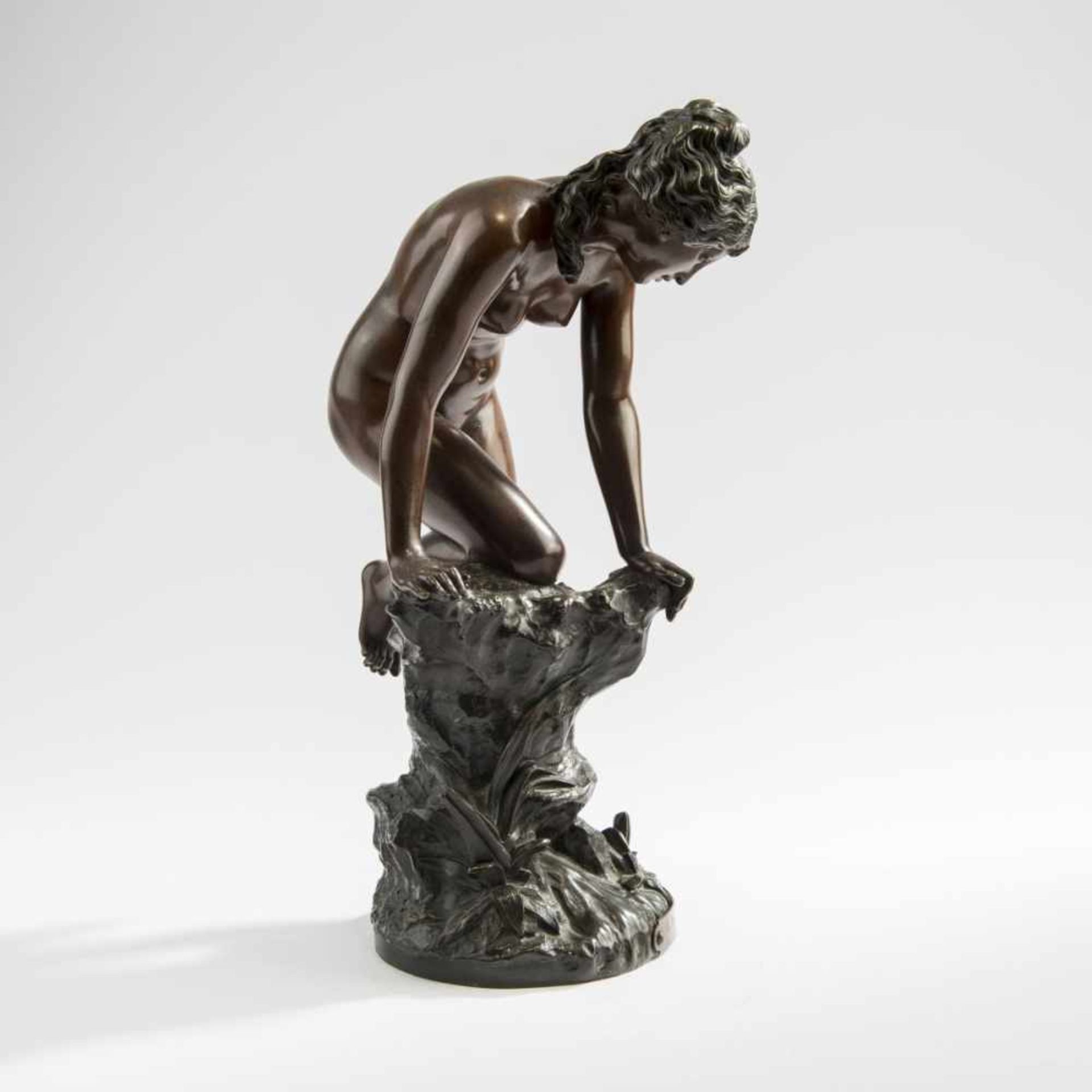 Antonio Giovanni Lanzirotti, 'La Source', c. 1900'La Source', c. 1900H. 36.5 cm. Bronze, patinated - Bild 4 aus 7