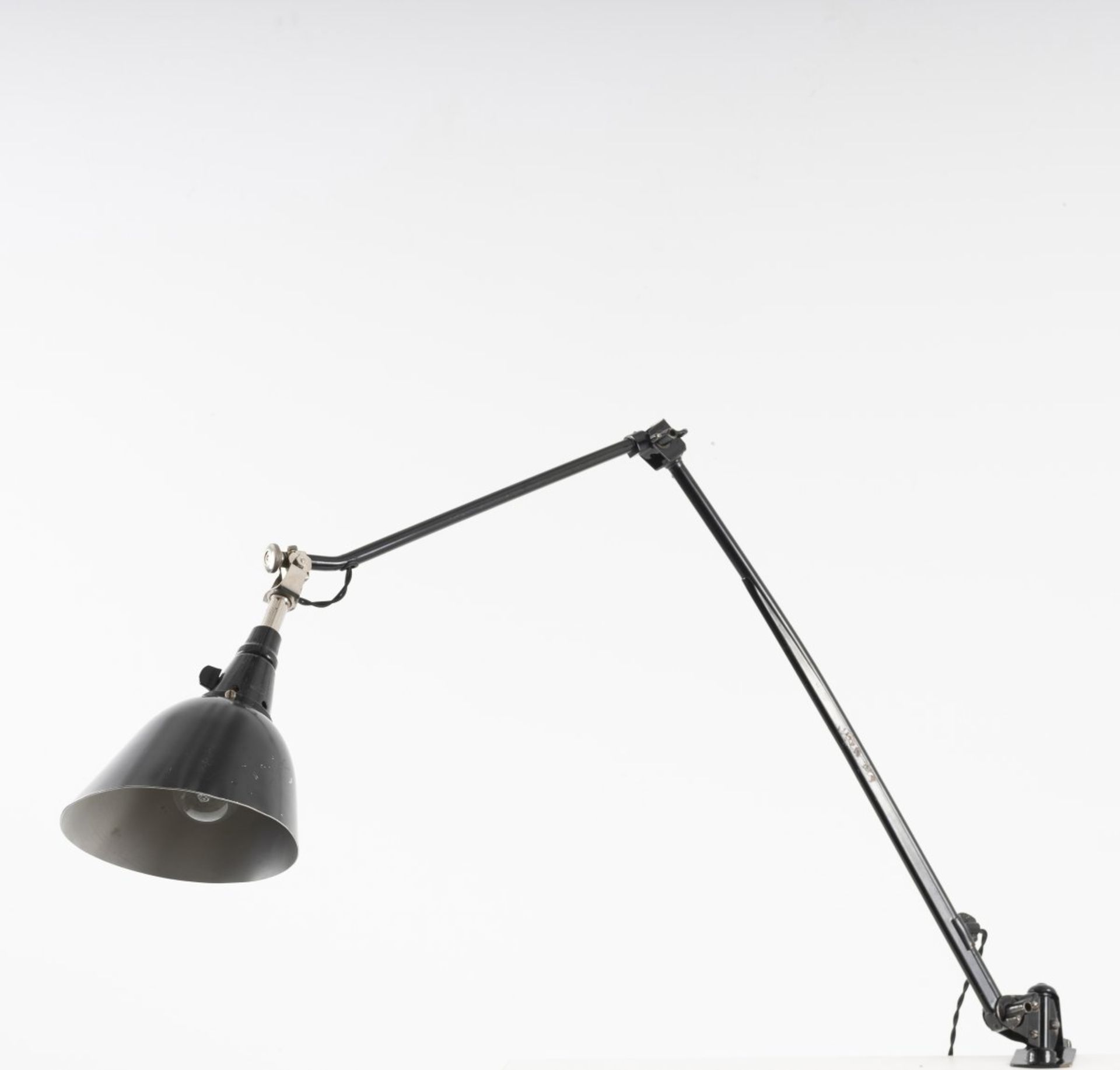 Curt Fischer, Lamp for table attachmentLamp for table attachment'Doppeltischarm No. 114 size I', - Bild 4 aus 6