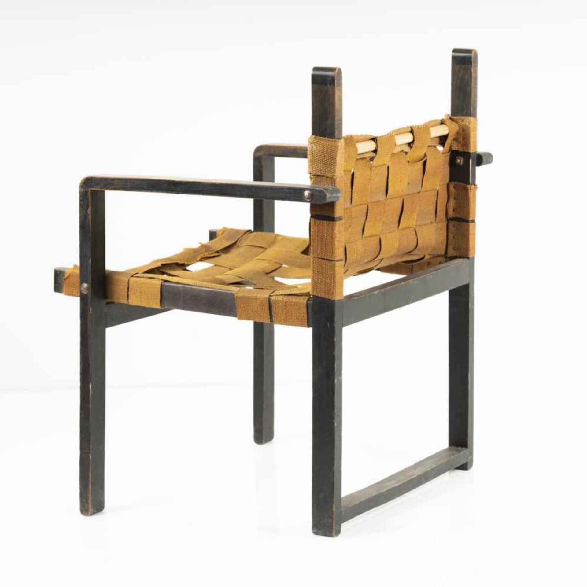 Bauhaus (surroundings of), Crate chair, c. 1925Crate chair, c. 1925H. 81 x 63.2 x 60 cm; wooden - Bild 9 aus 18