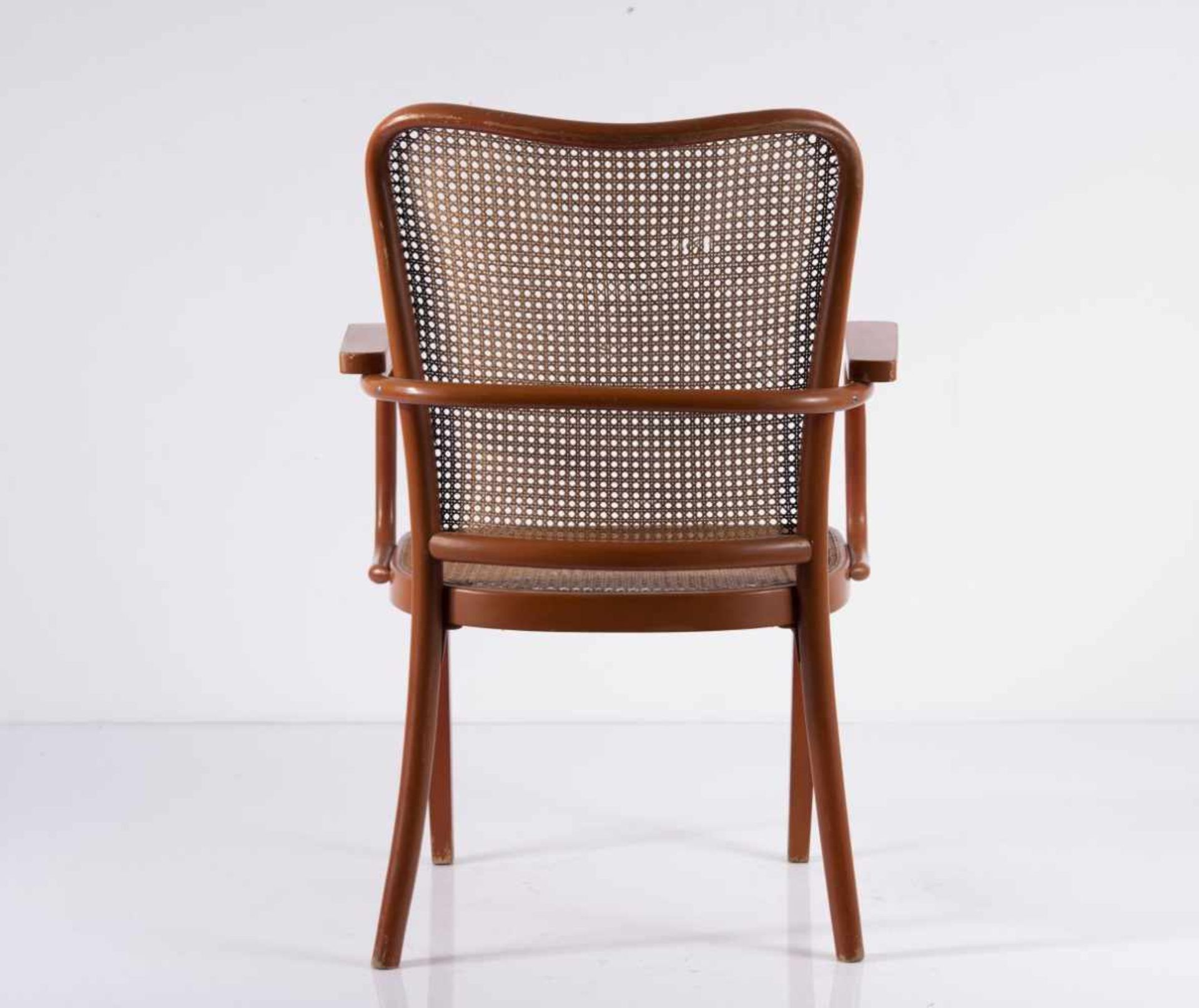 Josef Frank, Stuhl 'A 413 / 2F', 1930Stuhl 'A 413 / 2F', 1930H. 92 x 67 x 65.5 cm. Made by Thonet, - Bild 8 aus 11