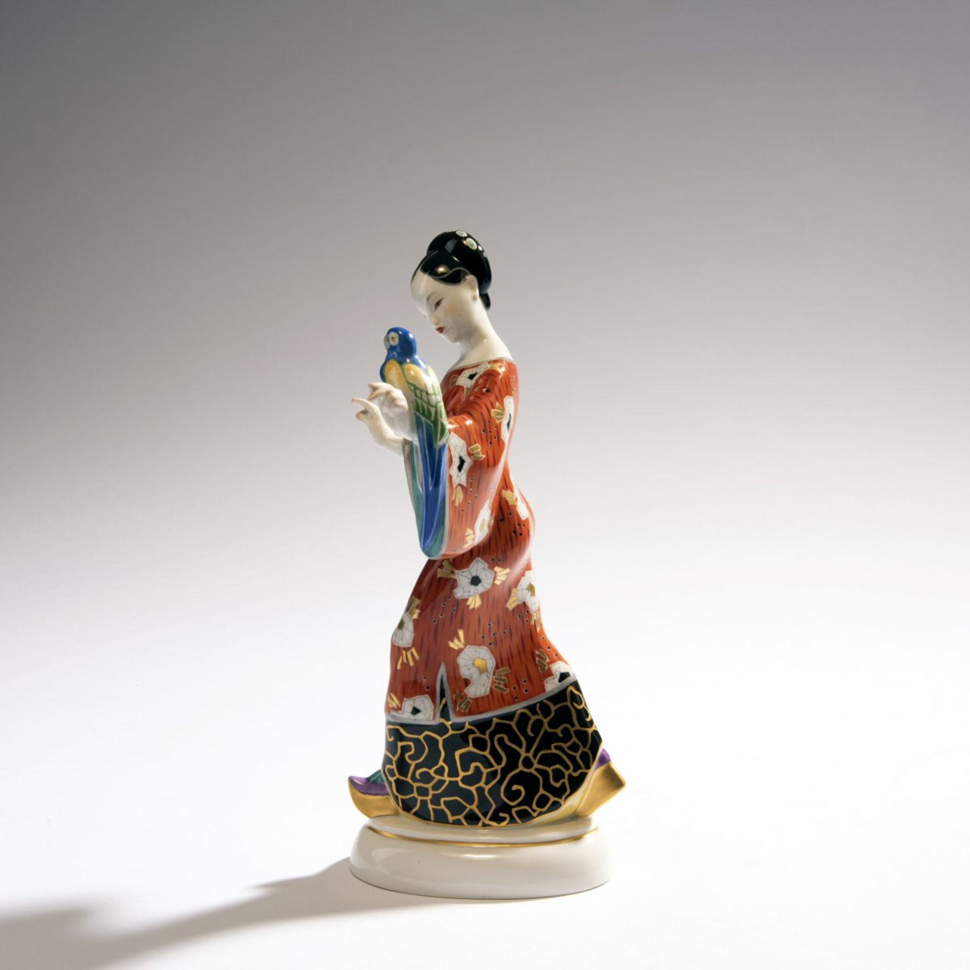 Adolph Amberg, 'Chinese woman', 1910'Chinese woman', 1910H. 26.5 cm. Made by StPM Berlin, presumably - Bild 2 aus 3