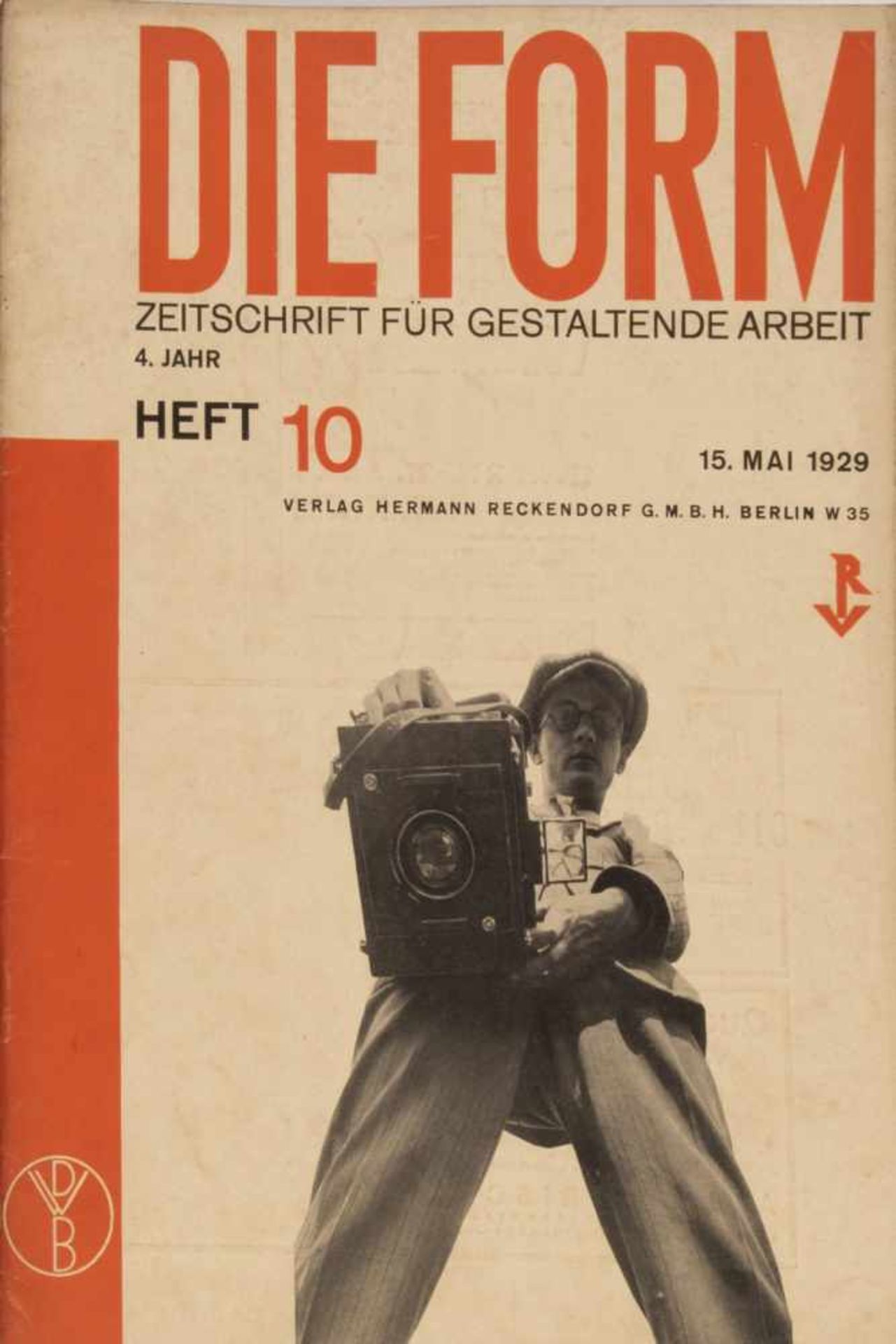 Deutscher Werkbund , Die Form 1929-31Die Form 1929-3125 magazines. Deutscher Werkbund (ed.), Die - Bild 19 aus 20