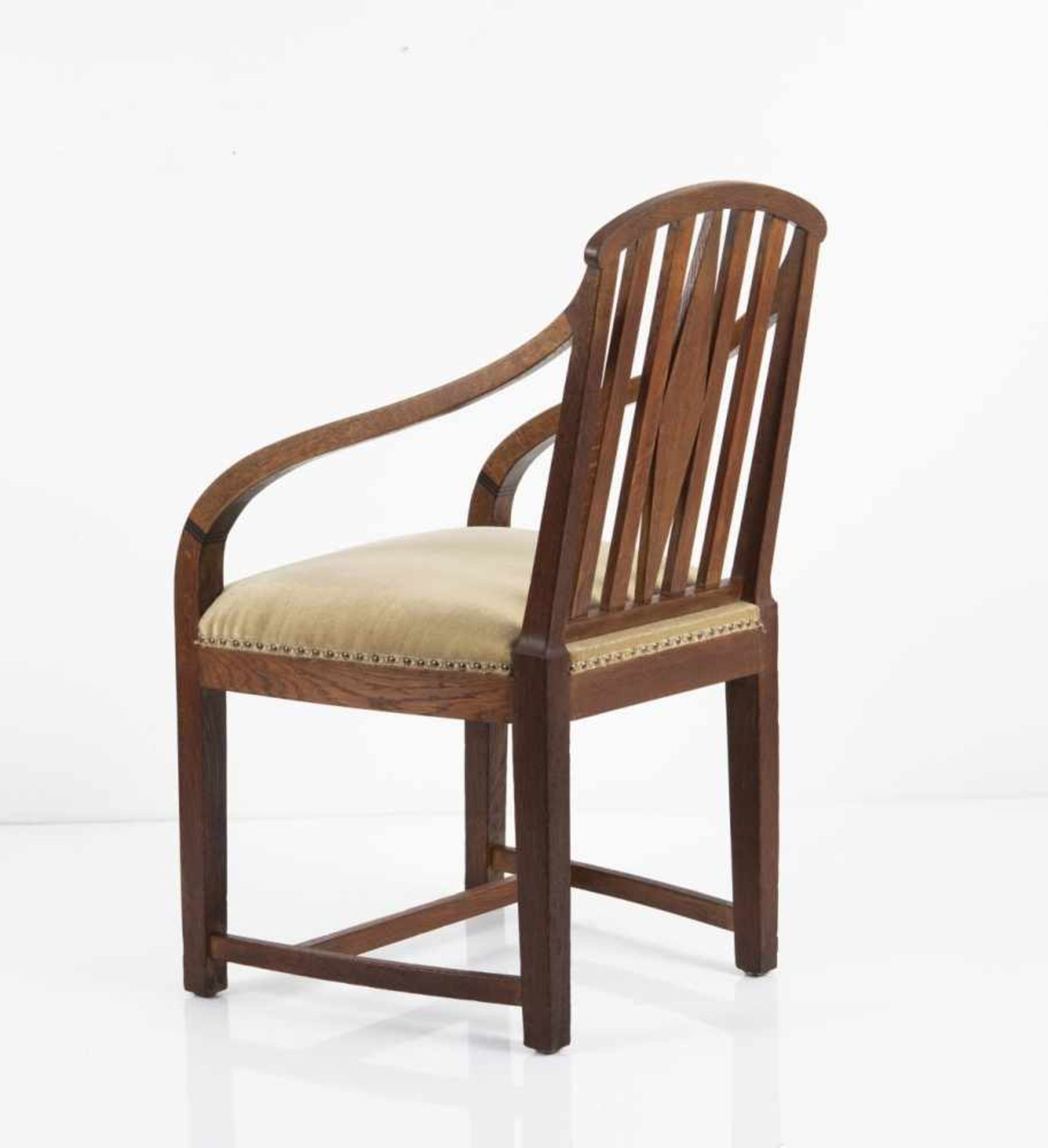 Bruno Paul, Armchair, model for the artist's first Berlin apartment, 1907Armchair, model for the - Bild 7 aus 9