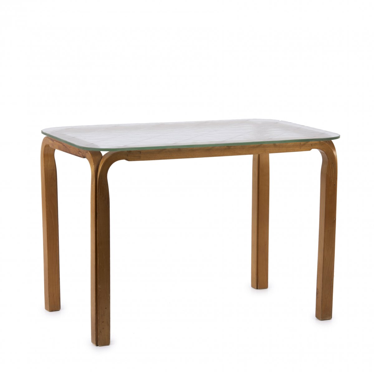 Alvar Aalto, Side table 'Y85', around 1947Side table 'Y85', around 1947H. 43.5 x 64 x 41 cm. Made by