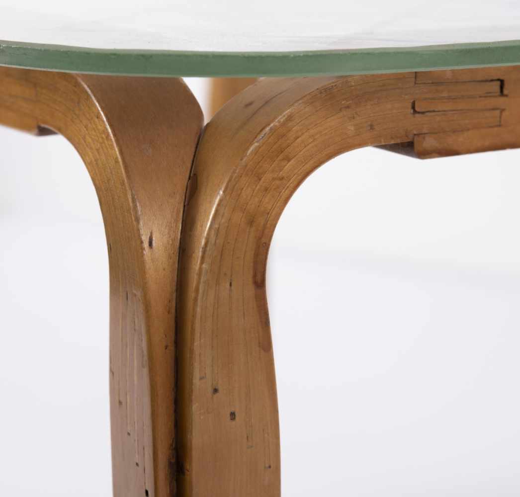 Alvar Aalto, Side table 'Y85', around 1947Side table 'Y85', around 1947H. 43.5 x 64 x 41 cm. Made by - Image 11 of 12