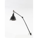 Curt Fischer, Lamp for table attachmentLamp for table attachment'Doppeltischarm No. 114 size I',