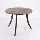 Josef Frank, End table, 1930sEnd table, 1930sH. 55.5 cm, D. 69.5 cm. Made by Haus und Garten,
