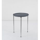 Egon Eiermann, End Table '313', 1962End Table '313', 1962H. 50 cm, D. 40 cm. Made by Wilde & Spieth,