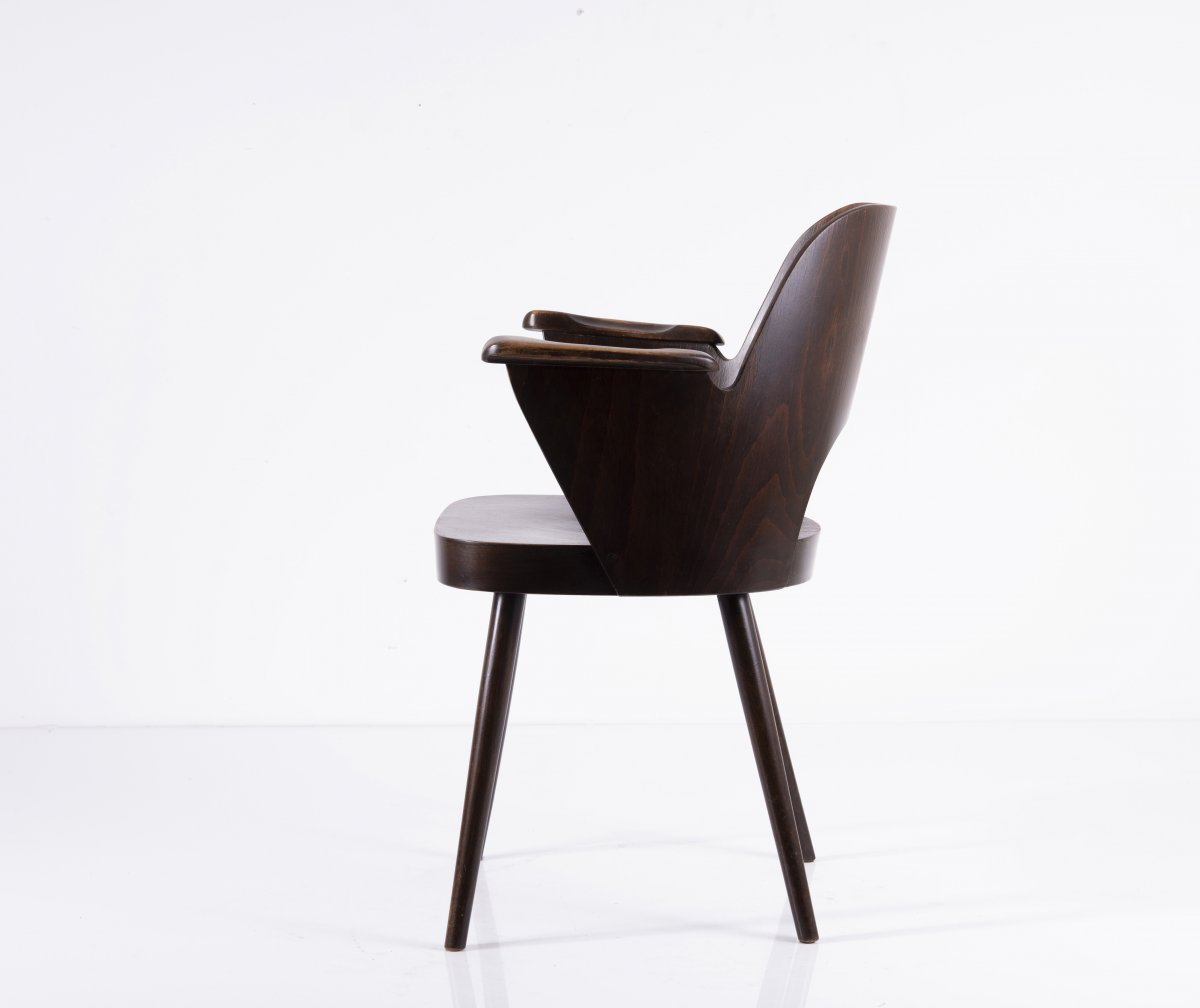 Oswald Haerdtl, Chair '1515', 1954Chair '1515', 1954H. 82 x 52 x 62 cm. Made by TON, Bystrice, - Image 7 of 12